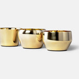 Skultuna Kin Set of 3 Brass Candle Holder