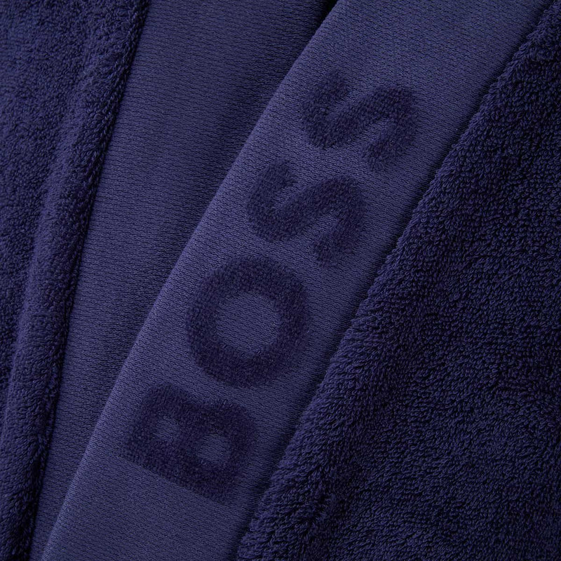 Hugo Boss Plain Robe Navy